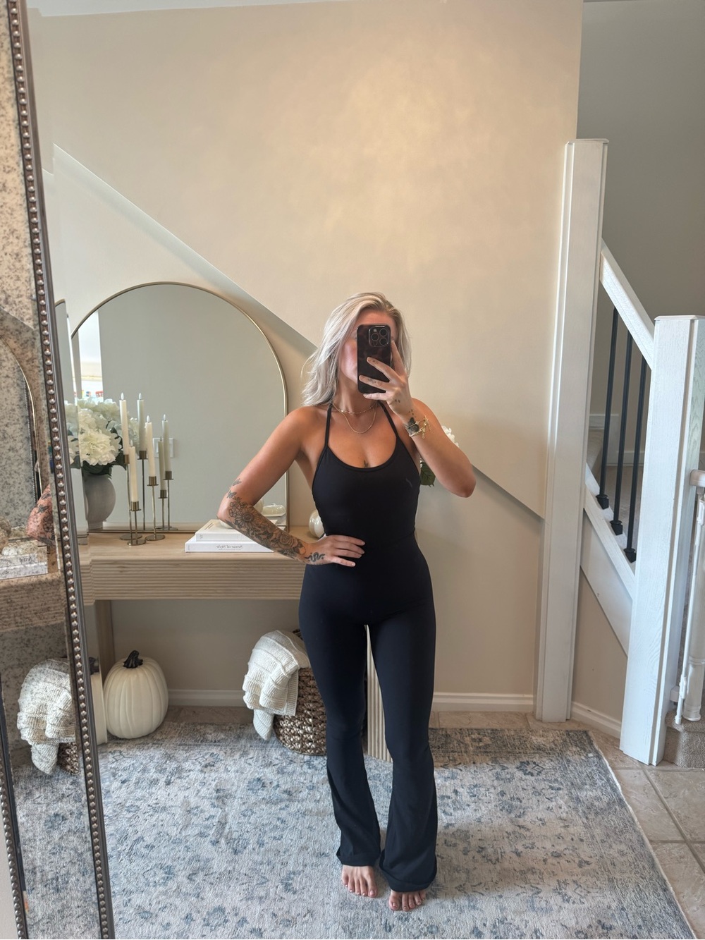 Astoria active halter jumpsuit